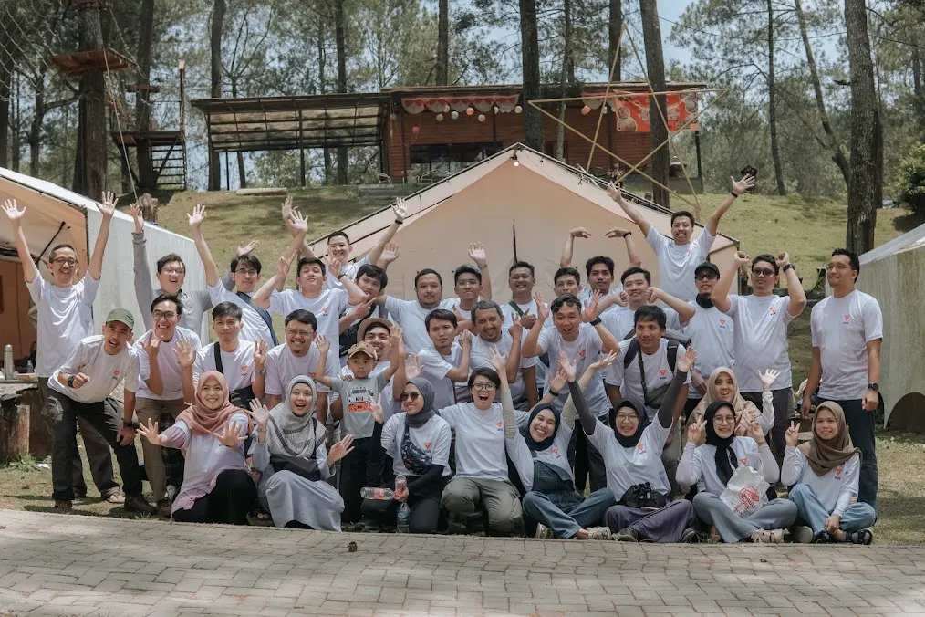A team day out for the Indonesian studio